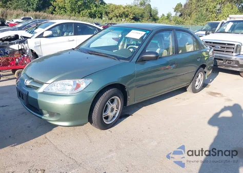 2004 Honda Civic Vp z USA, uszkodzony, nr VIN 1HGES16314L014437